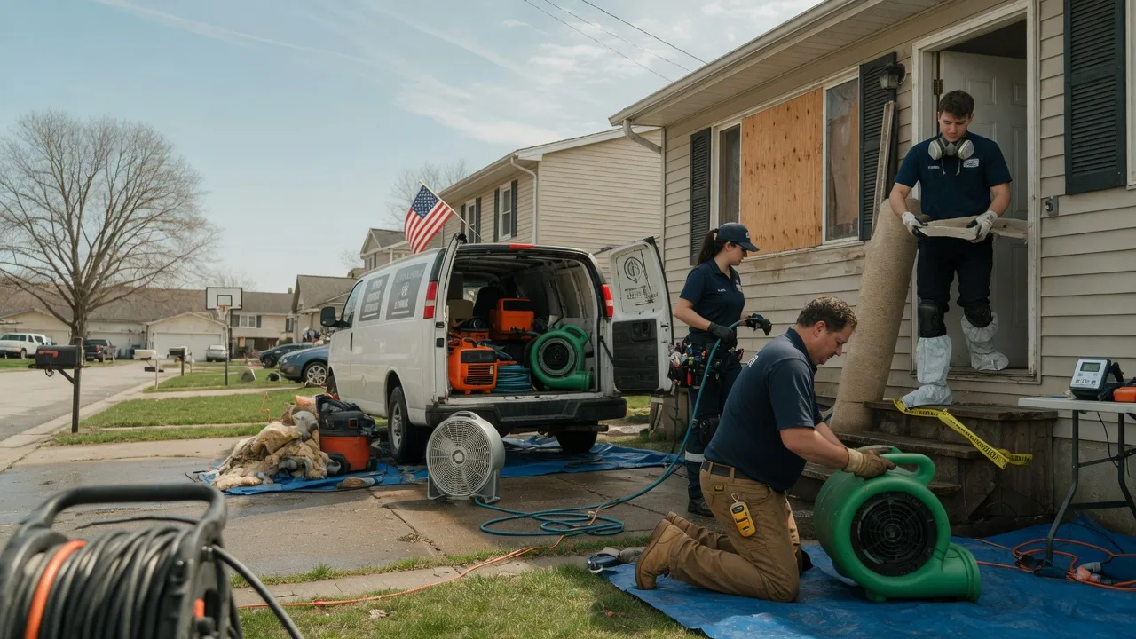 Water Damage Restoration in Dresden, KS near me